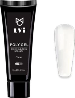 Elvi Polygel Starterskit -Complete Set Inc. USB UV/Led Mini Lamp-6x15g Polygel Kleuren Blauw - Nagelverlenging Polyacryl UV Nagellak-Quick Extension Temperature Color Changing Gel Blue Green -Mooi Leven 918x1200 4