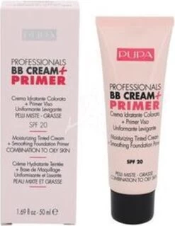 Pupa BB Cream + Primer For Combination To Oily Skin - 002 Sand -Mooi Leven 928x1200