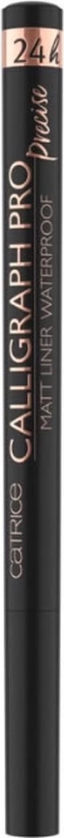 Catrice - Calligraph Pro Precise 24H Matt Liner Waterproof Liner Is An Eyelid 010 Intense Black 1.2Ml 3 Catrice - Calligraph Pro Precise 24H Matt Liner Waterproof Liner Is An Eyelid 010 Intense Black 1.2Ml