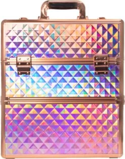 Koffer Groot Holo/Golden Rose XXL Met Opbergvakken -Mooi Leven 942x1200 5