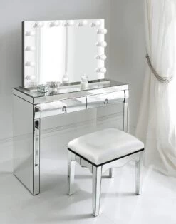 Bright Beauty Vanity Hollywood Make Up Spiegel Met Verlichting - 80 X 65 Cm - Dimbaar - Zonder Rand - Spiegelglas -Mooi Leven 943x1200 1