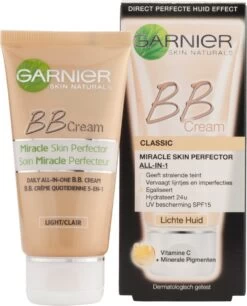 Garnier SkinActive - BB Cream Classic Light 5-in-1 Dagverzorging - 50ml - Getinte Dagcrème -Mooi Leven 969x1200 2