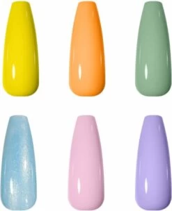 Braembles® - Gellak - Set - Flowers + Gratis -Nagelstickers- + -Nagelvijl- 6-delige - Gellak Starterspakket - Gel Nagellak - Pink Gellac - Gellac - Nagels - 10ML - UV-LEDlamp - Kerstcadeau - Kerst - -Mooi Leven 974x1200 3