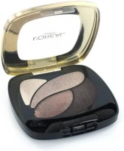 L'Oréal Paris Color Riche Quad Eyeshadow - E4 Marron Glacé -Mooi Leven 987x1200 3