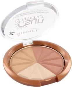 Rimmel London Rimmel - SunShimmer 3 In 1 Shimmering Bronzer Lustrous Powder 9.9 G 1 Gold Princess -