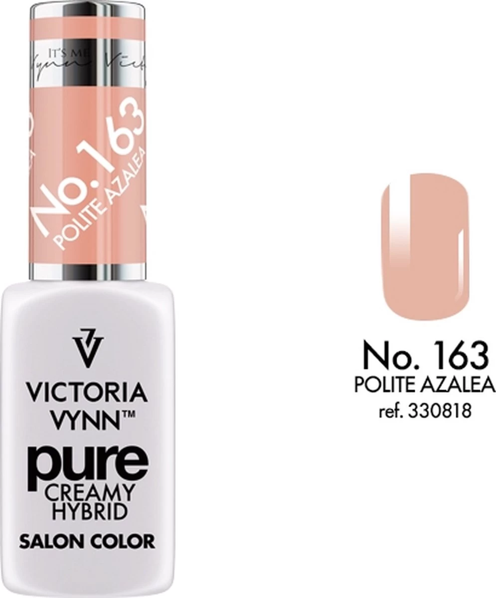 Victoria Vynn™ Gellak - Gel Nagellak - Gel Polish - Pure Creamy Hybrid - Polite Azalea 163 - 8 Ml 4 Victoria Vynn™ Gellak - Gel Nagellak - Gel Polish - Pure Creamy Hybrid - Polite Azalea 163 - 8 Ml - Afbeelding 2