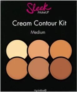 Sleek Cream Contour Kit - Medium -Mooi Leven 999x1200
